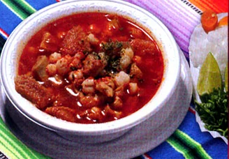 A bowl of George's menudo